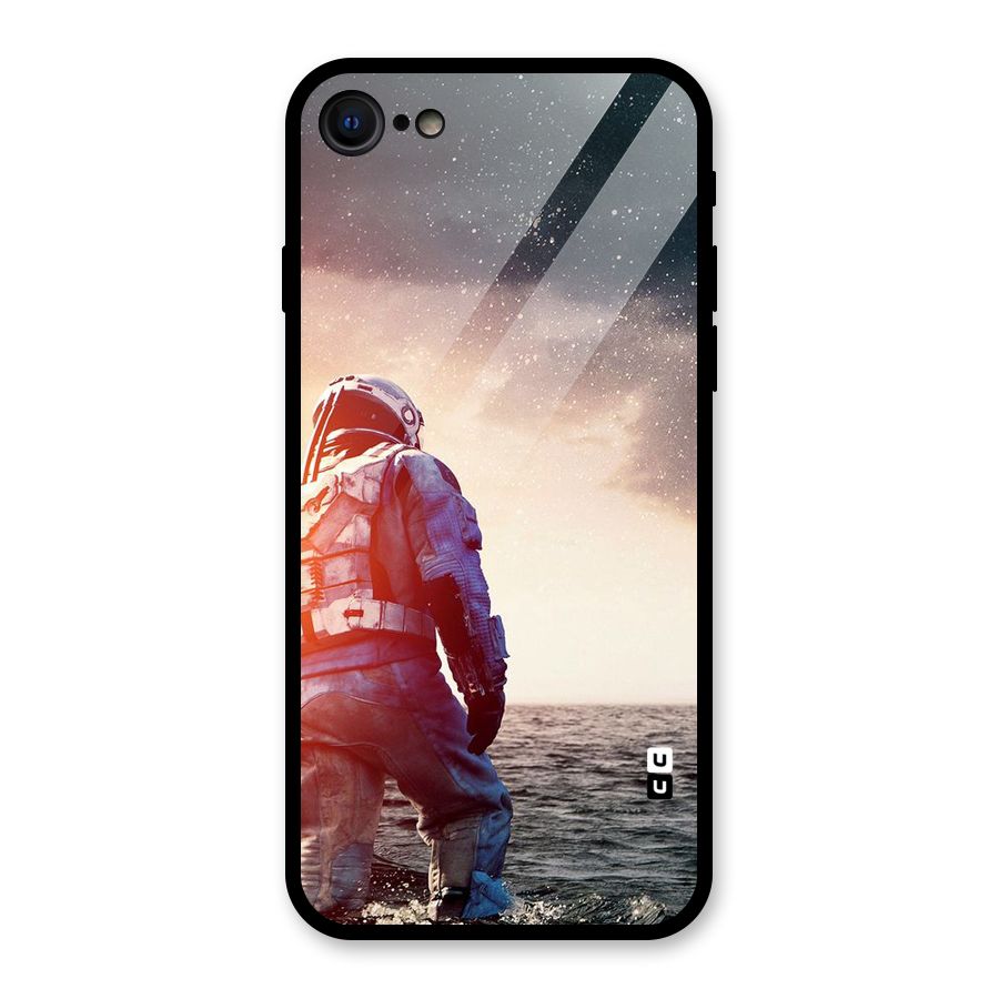 Water Astronaut Glass Back Case for iPhone 7