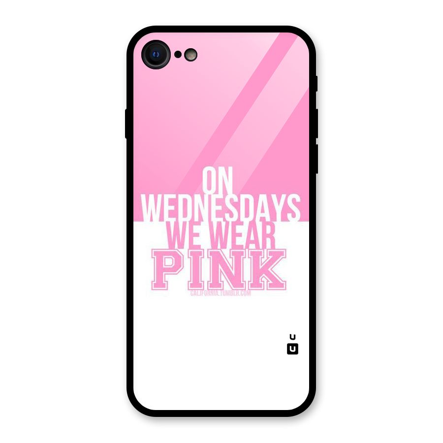 Wear Pink Glass Back Case for iPhone 7