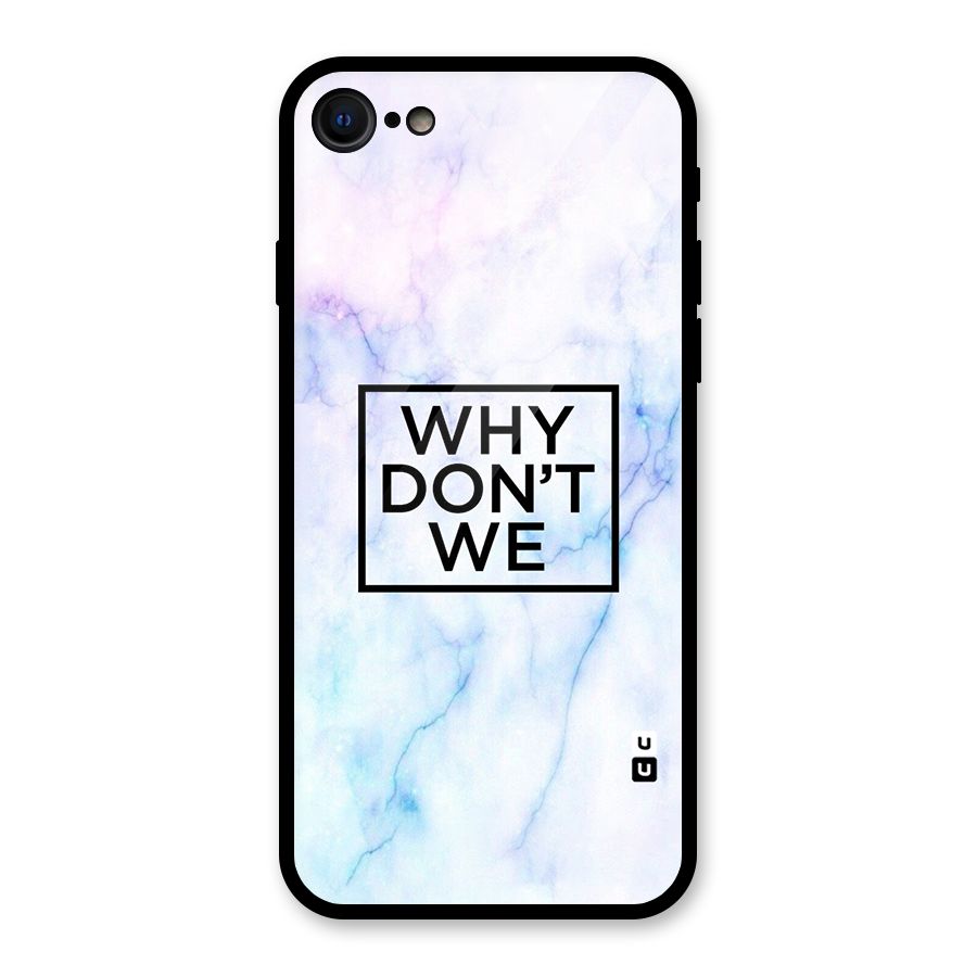 Why Dont We Glass Back Case for iPhone 7
