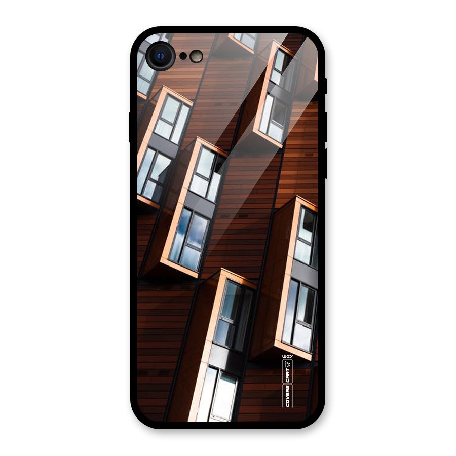 Window Abstract Glass Back Case for iPhone 7