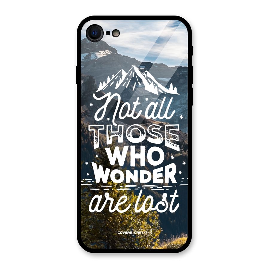Wonder Lost Glass Back Case for iPhone 7