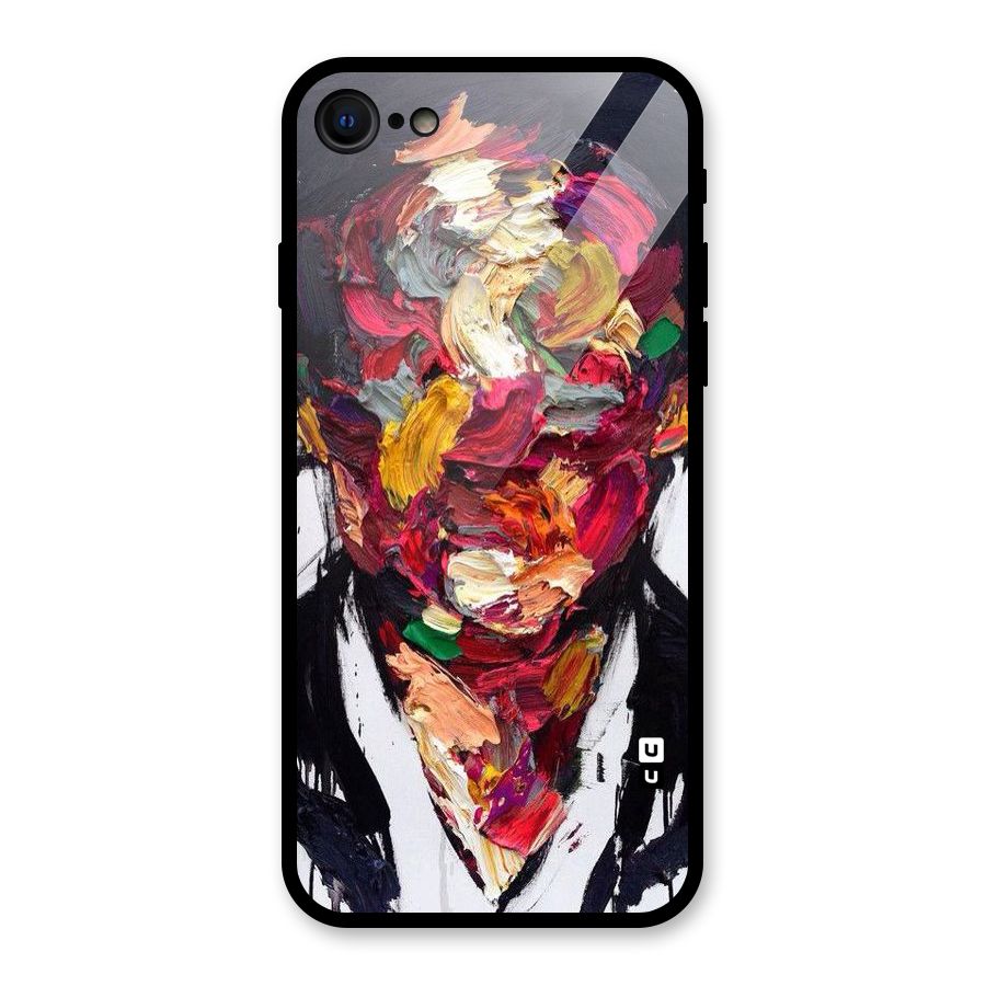 Acrylic Face Glass Back Case for iPhone 8