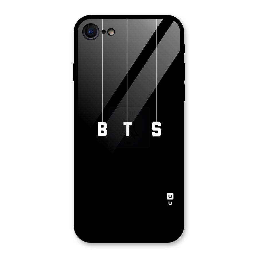 BTS Strings Glass Back Case for iPhone 8