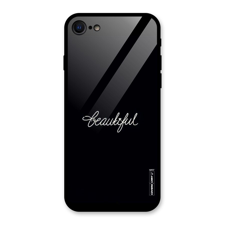 Classic Beautiful Glass Back Case for iPhone 8
