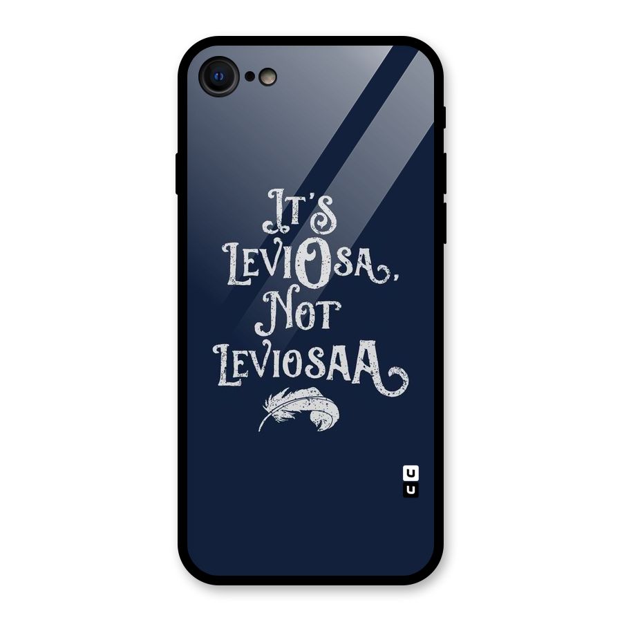 Correction Feather Glass Back Case for iPhone 8
