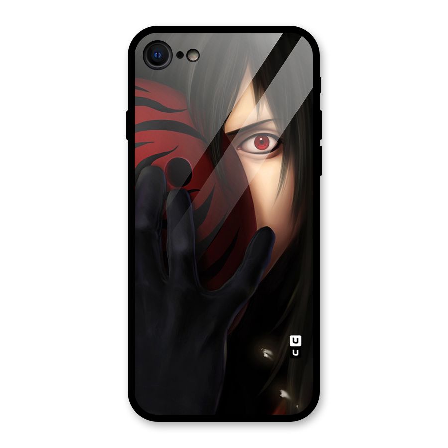 Madara Sharingan Glass Back Case for iPhone 8