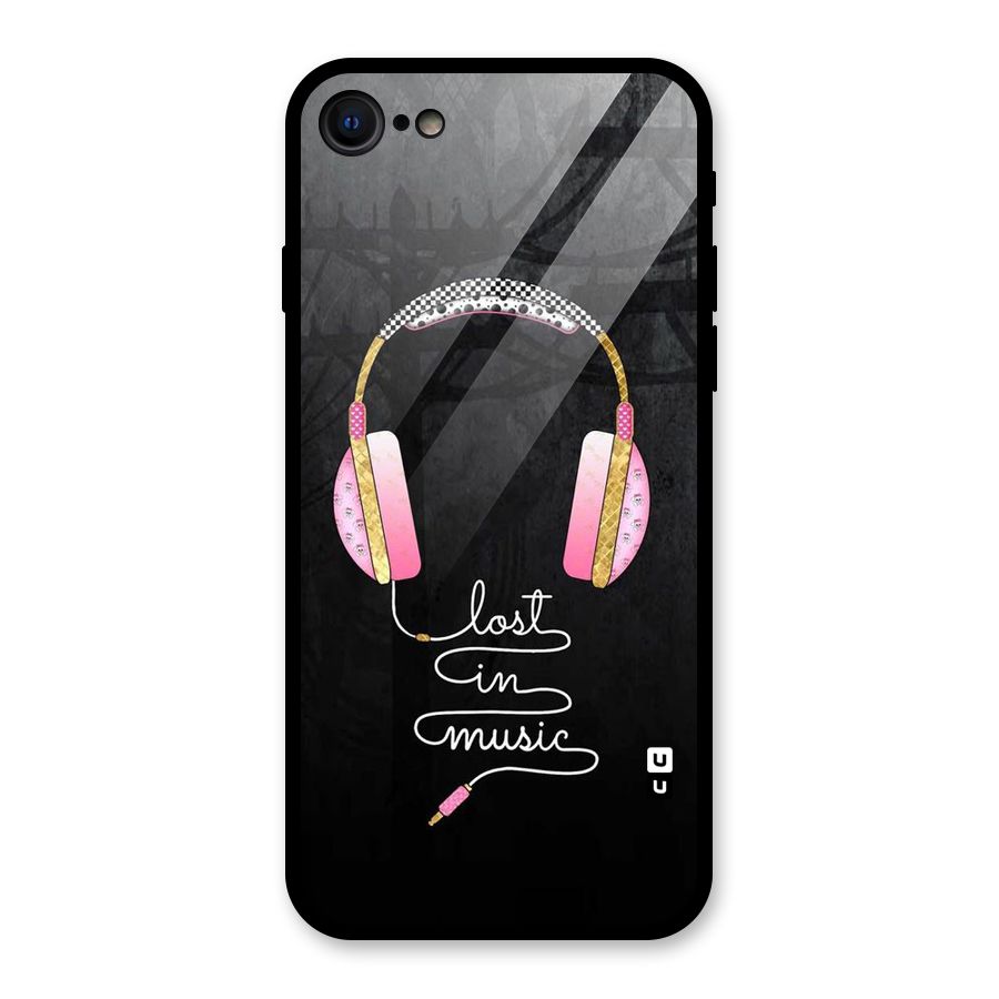 Music Lost Glass Back Case for iPhone 8