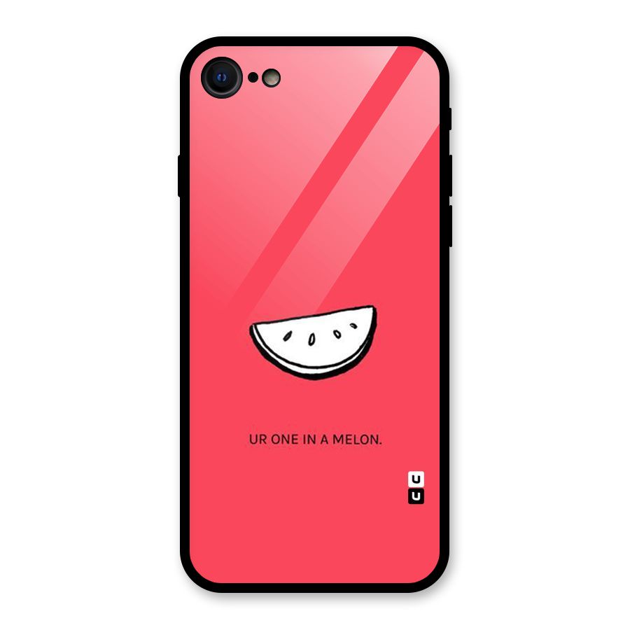 One In Melon Glass Back Case for iPhone 8