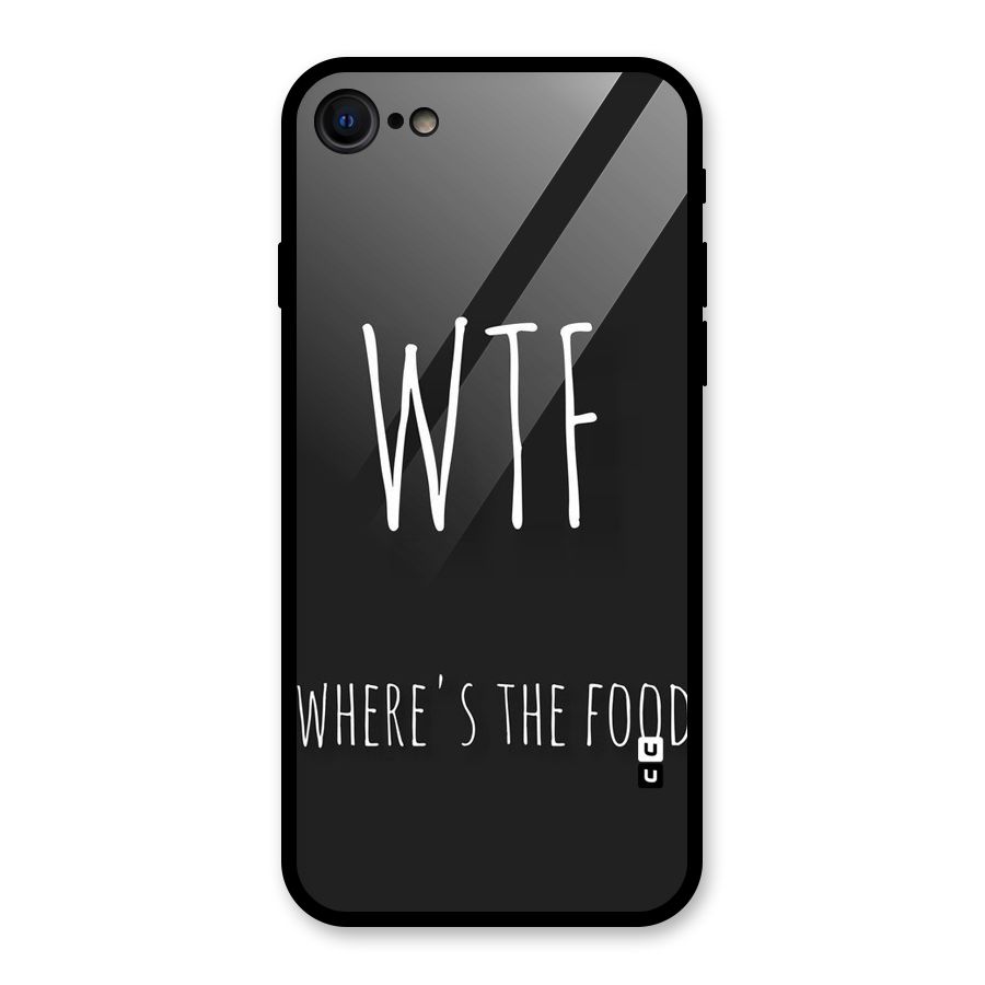 Where The Food Glass Back Case for iPhone 8