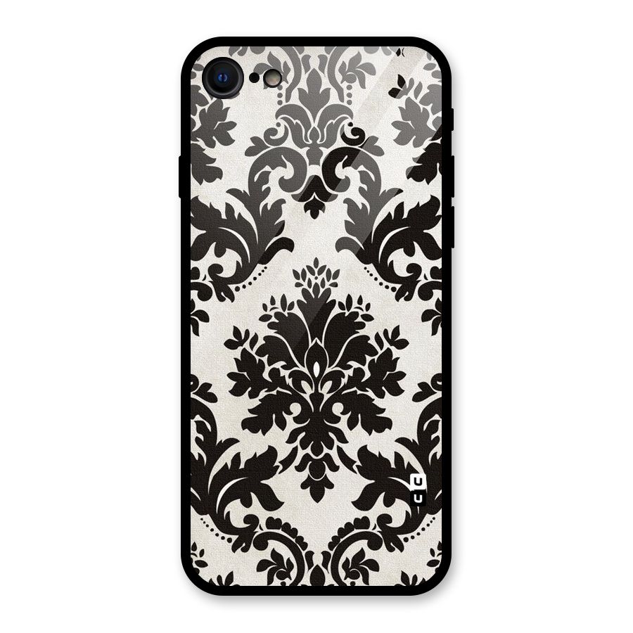 Black Beauty Glass Back Case for iPhone SE 2020