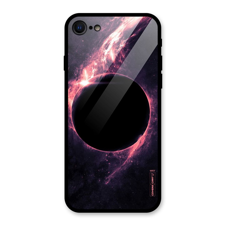 Exotic Design Glass Back Case for iPhone SE 2020