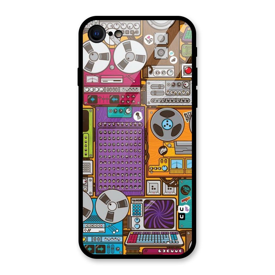 Music Decks Glass Back Case for iPhone SE 2020