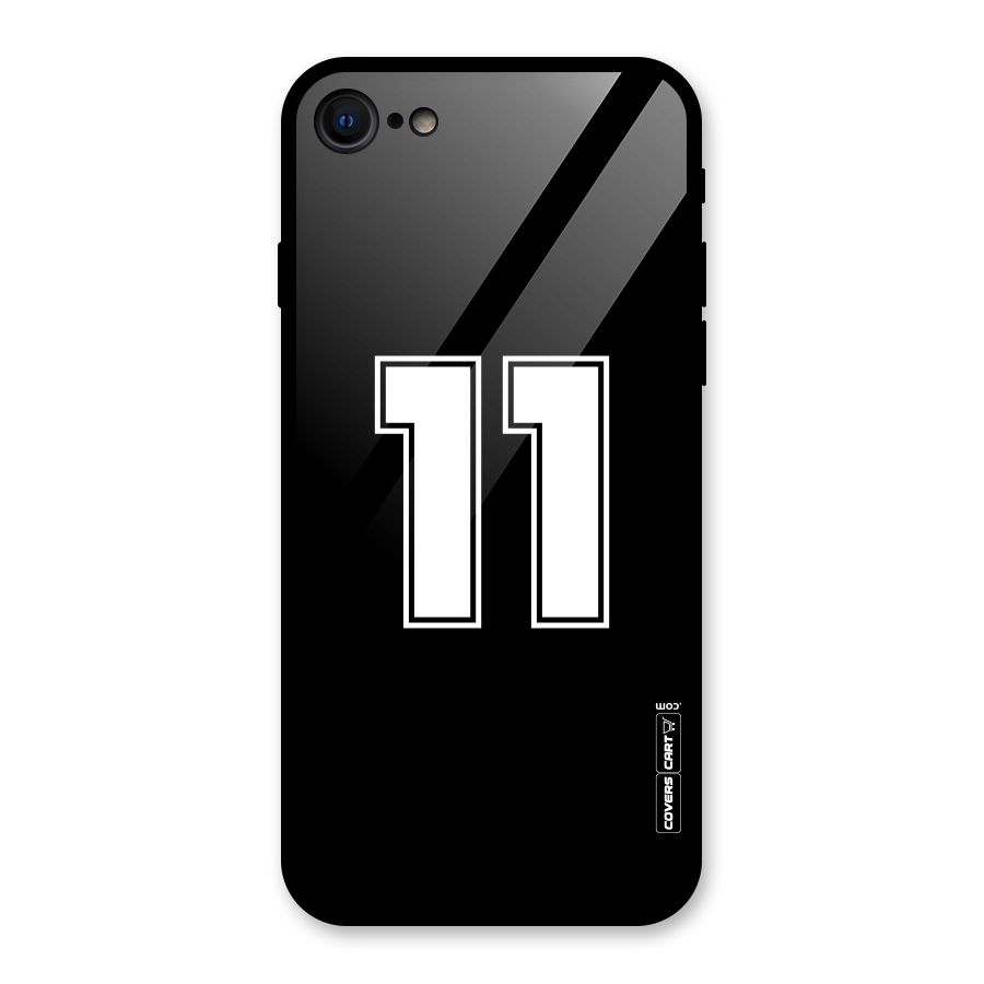 Number 11 Glass Back Case for iPhone SE 2020