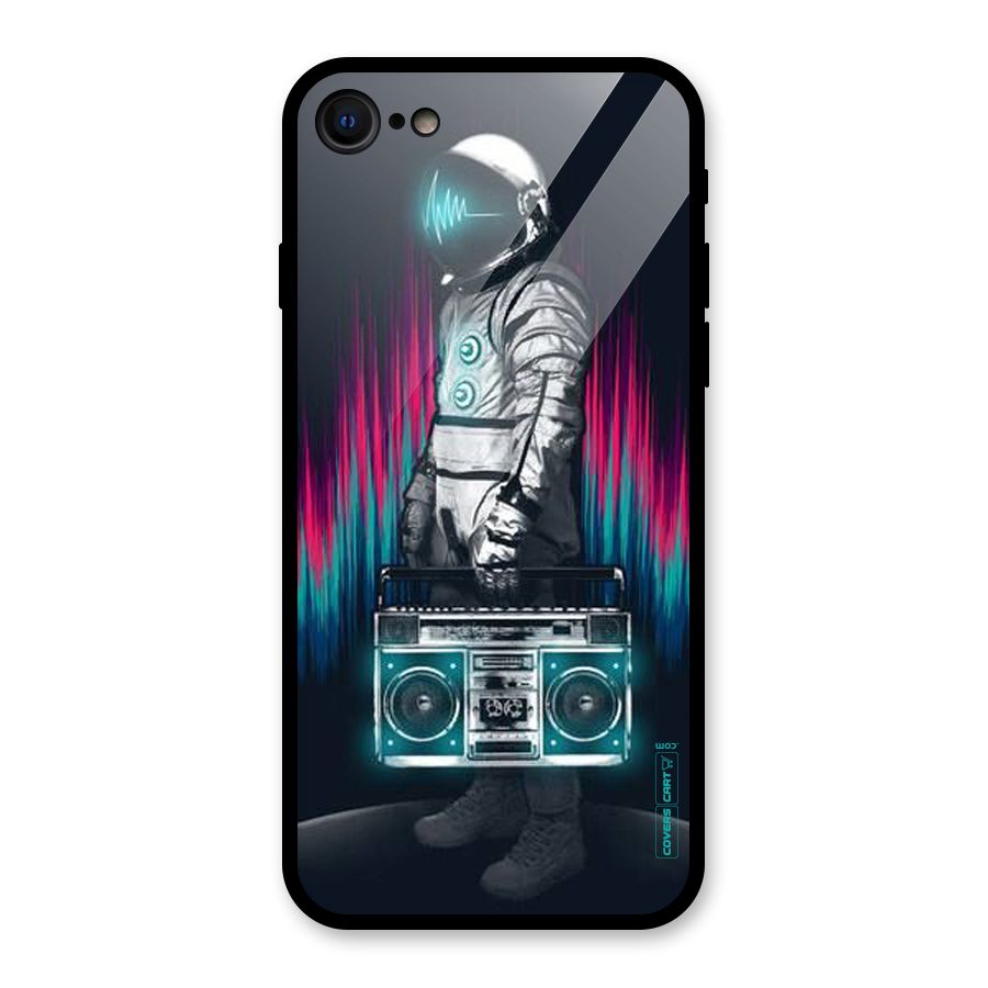 Radio Man Glass Back Case for iPhone SE 2020