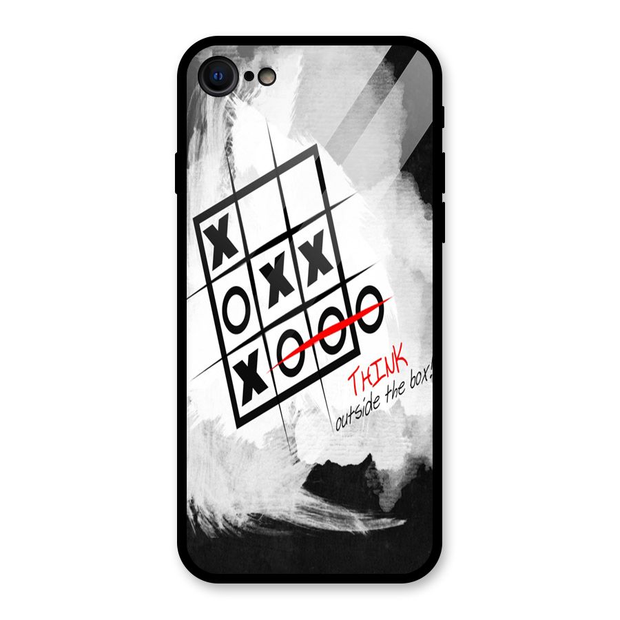 Think Box Glass Back Case for iPhone SE 2020