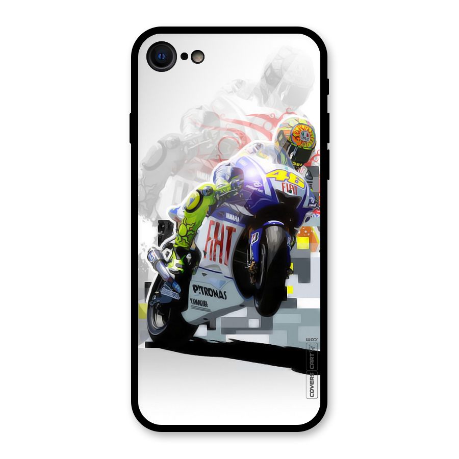 Valentino Rossi Glass Back Case for iPhone SE 2020