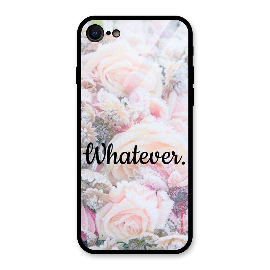 Whatever Glass Back Case for iPhone SE 2020
