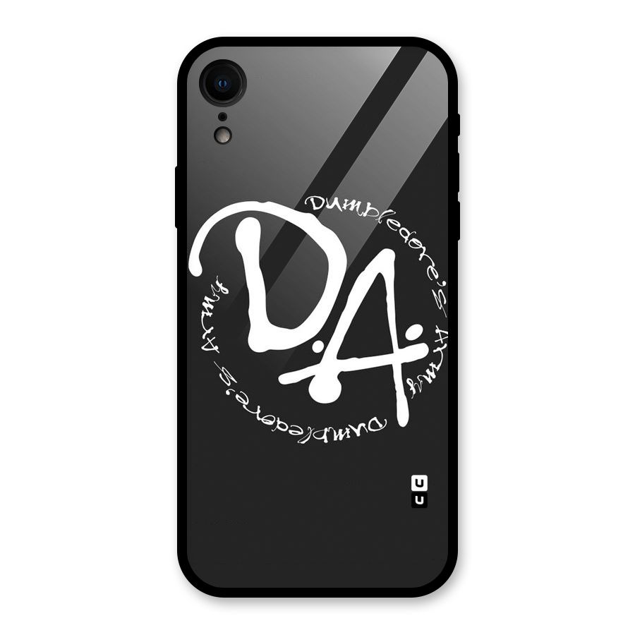 Army Strong Glass Back Case for iPhone XR