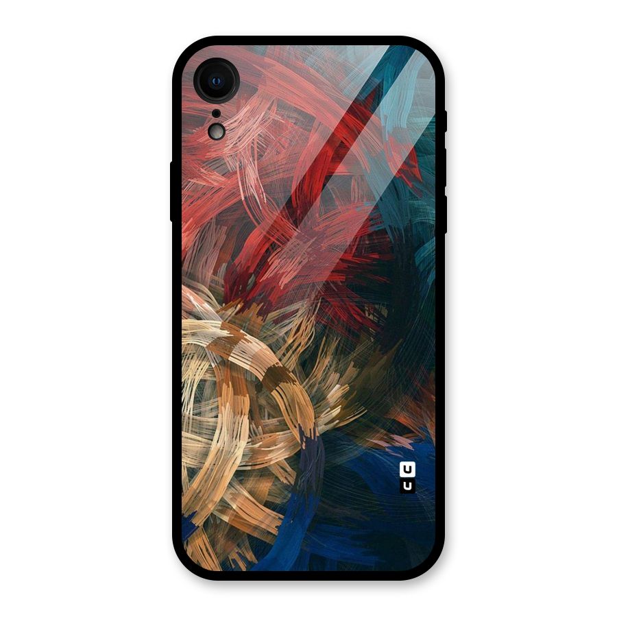 Artsy Colors Glass Back Case for iPhone XR