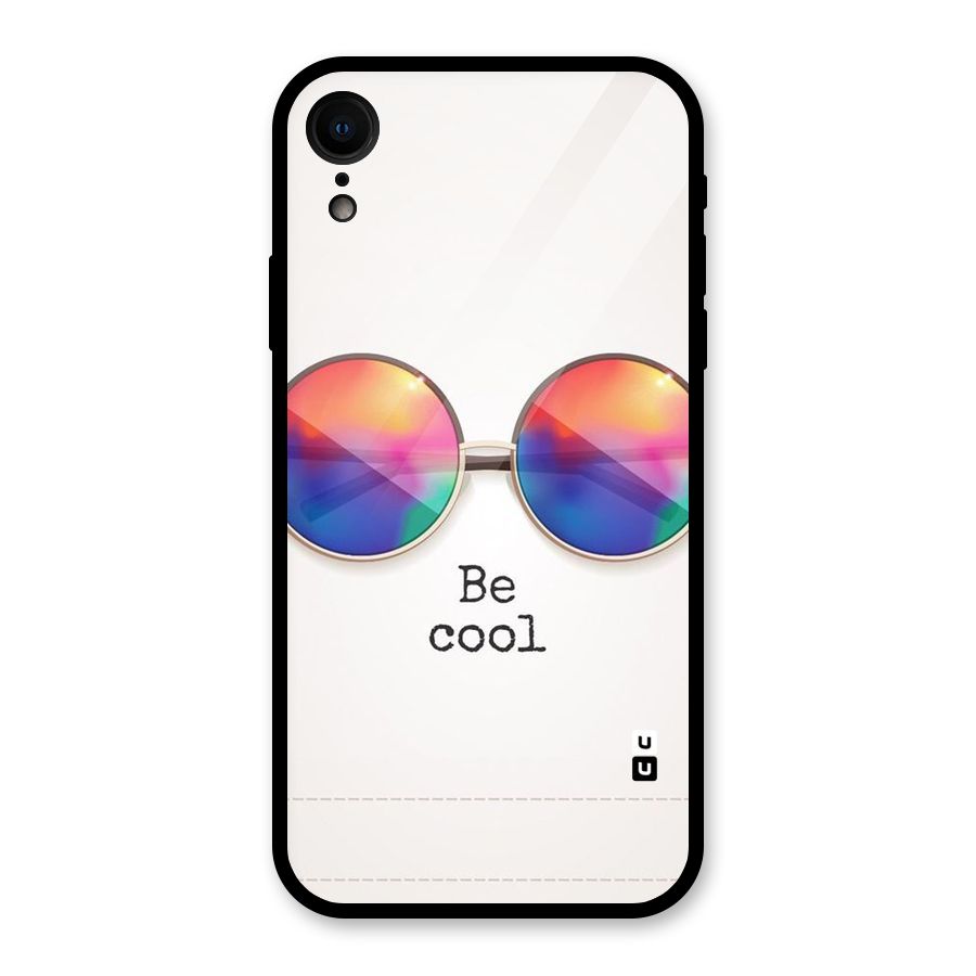 Be Cool Glass Back Case for iPhone XR