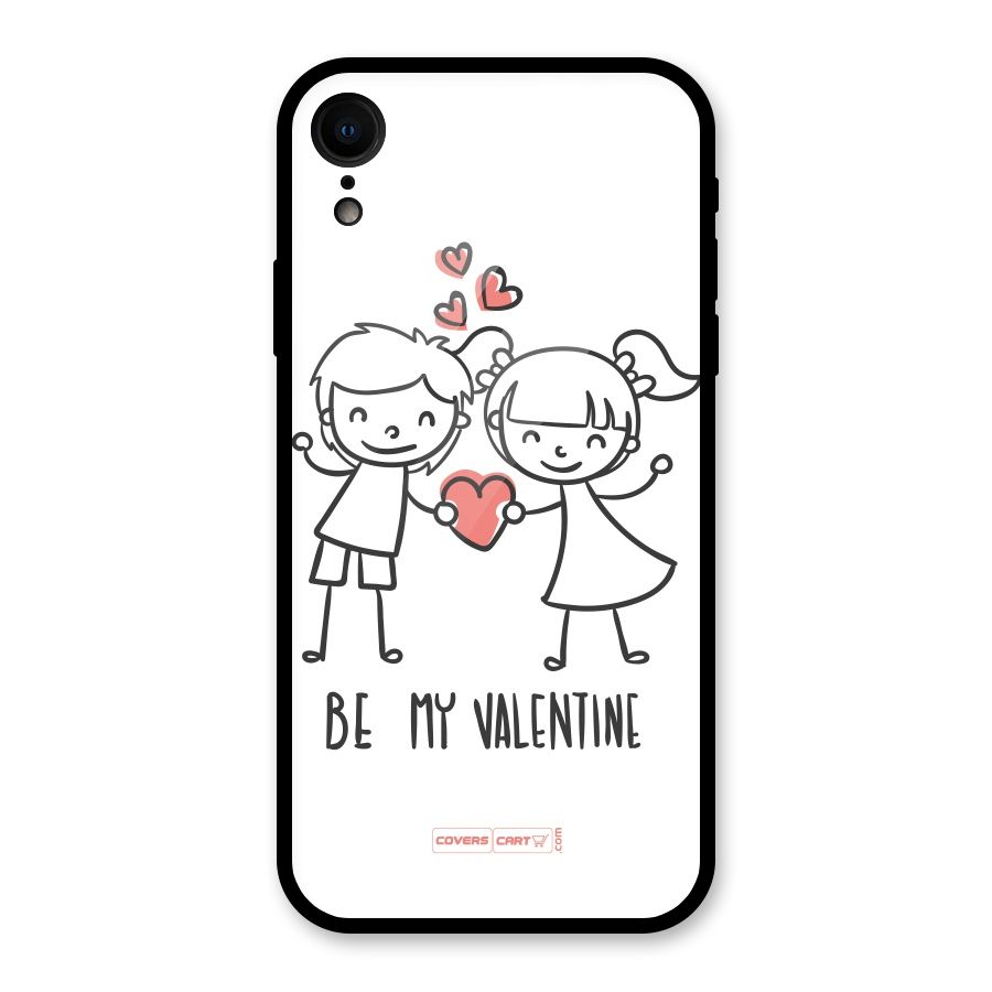 Be My Valentine Glass Back Case for iPhone XR