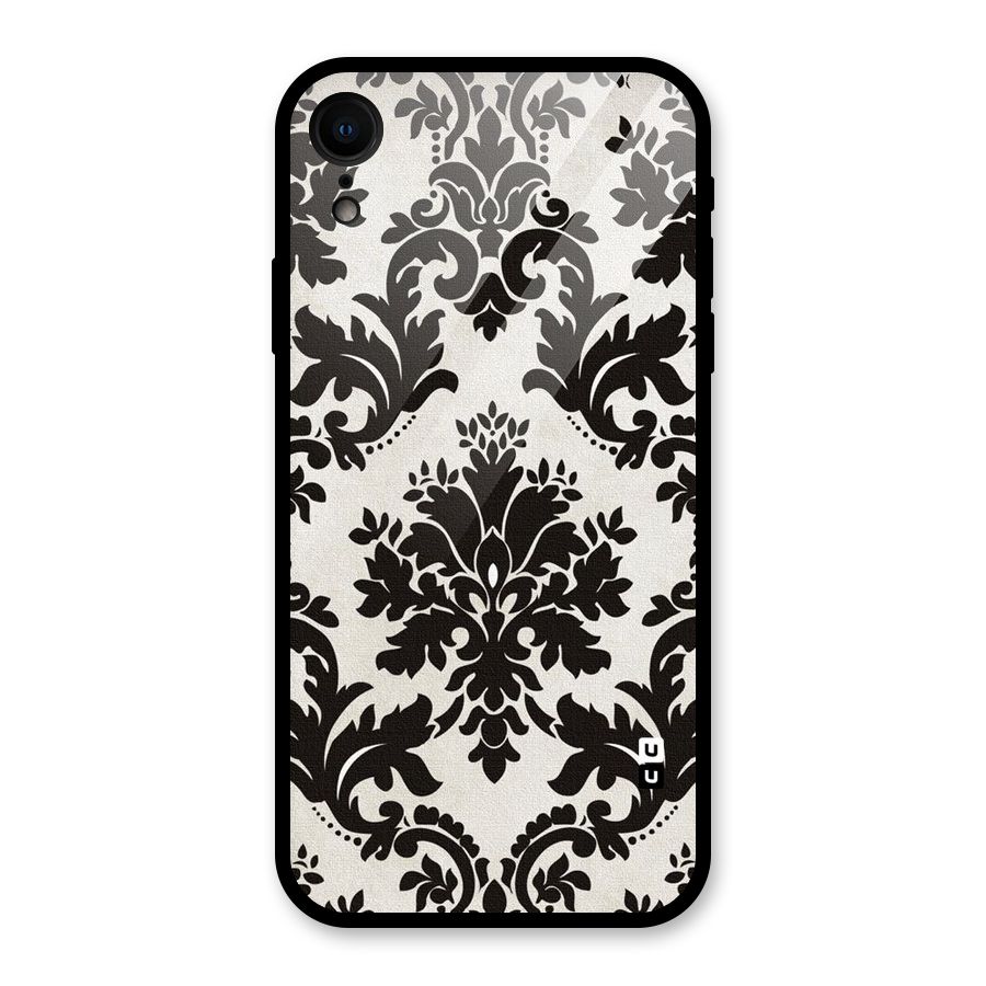 Black Beauty Glass Back Case for iPhone XR