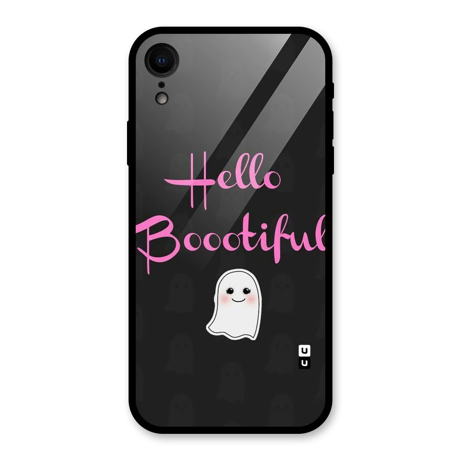 Boootiful Glass Back Case for iPhone XR