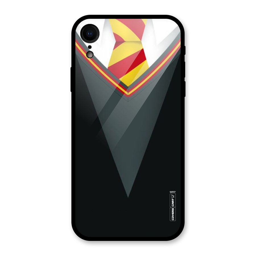 Brave Heart Glass Back Case for iPhone XR