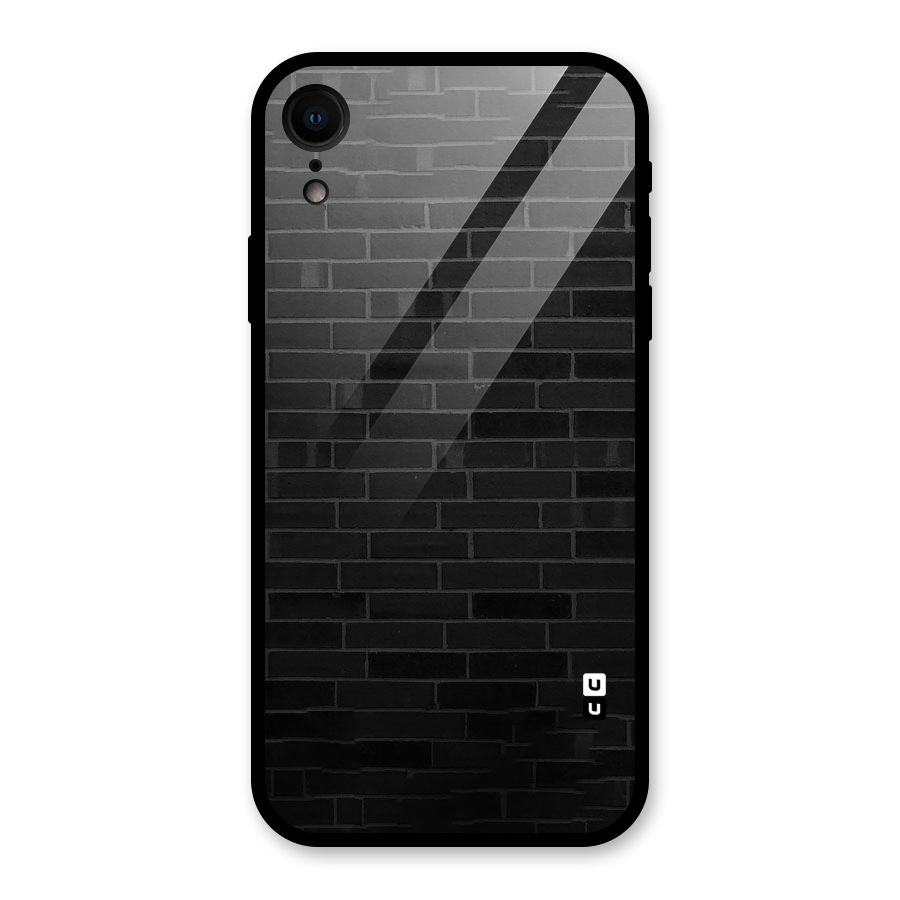 Brick Wall Glass Back Case for iPhone XR