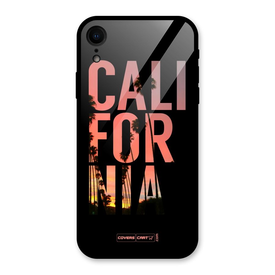 California Glass Back Case for iPhone XR