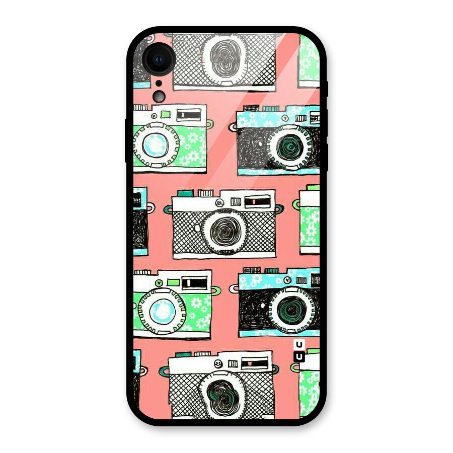 Cam Art Loving Glass Back Case for iPhone XR