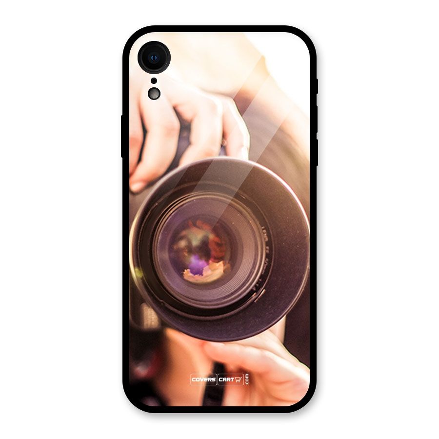 Camera Lovers Glass Back Case for iPhone XR