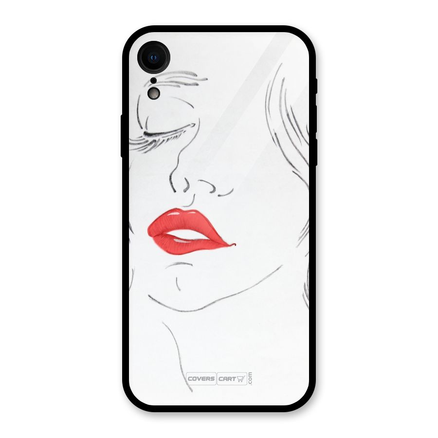 Classy Girl Glass Back Case for iPhone XR