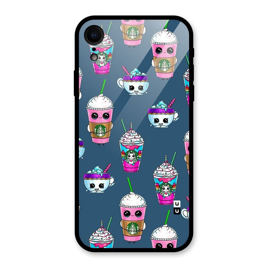 Coffee Mugs Glass Back Case for iPhone XR