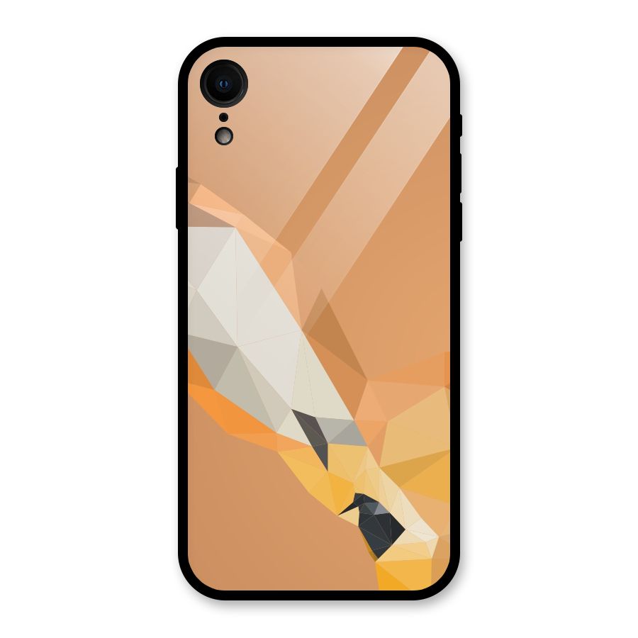 Cute Deer Glass Back Case for iPhone XR