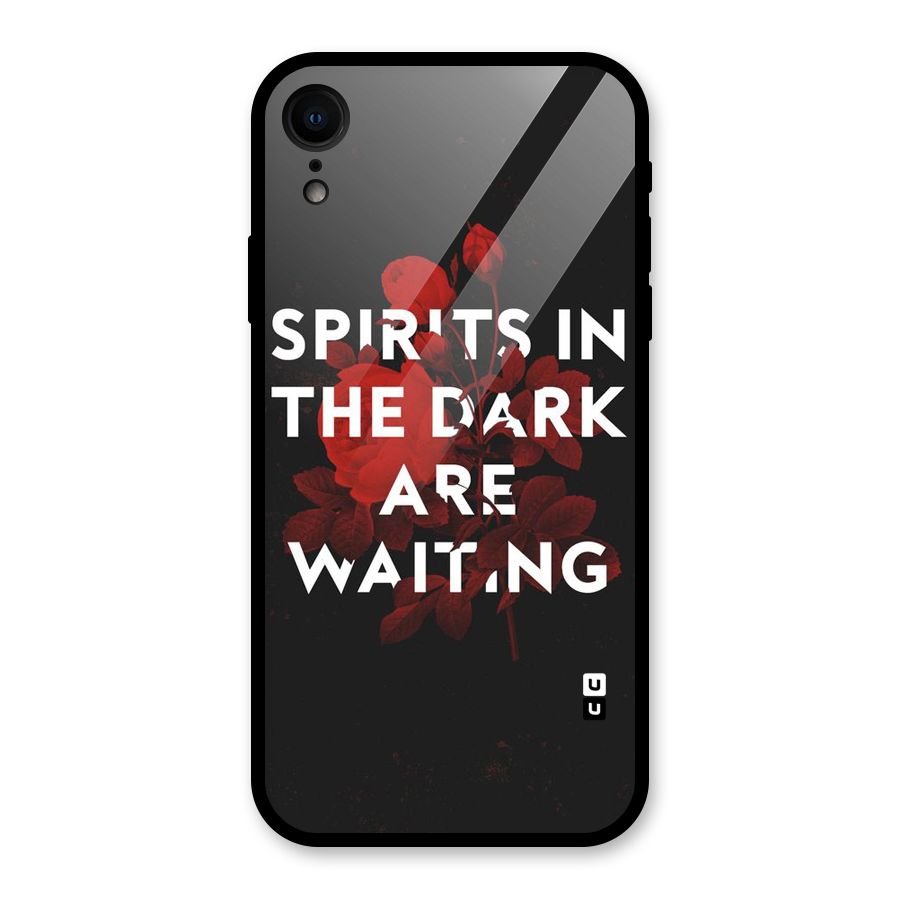 Dark Spirits Glass Back Case for iPhone XR