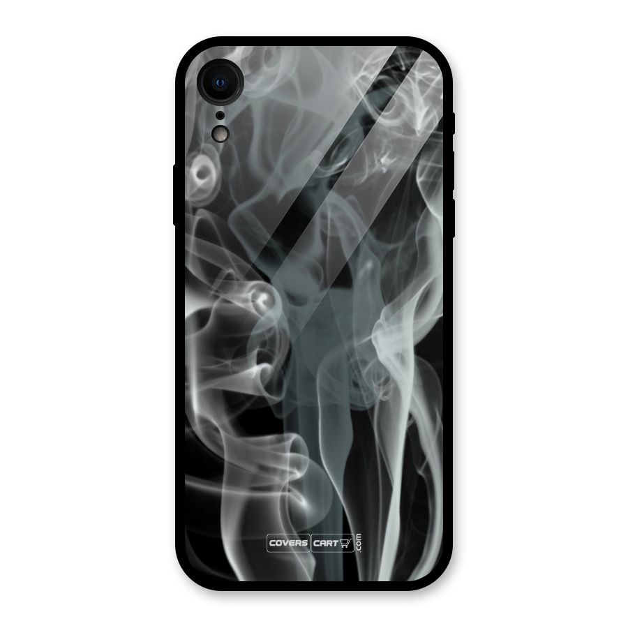 Dense Smoke Glass Back Case for iPhone XR