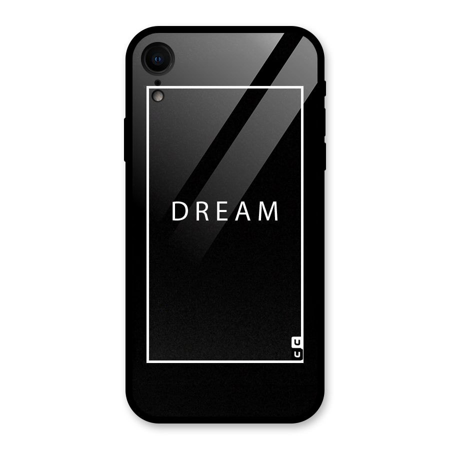 Dream Classic Glass Back Case for iPhone XR