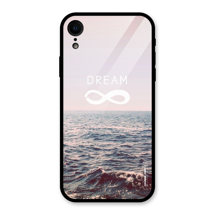 Dream Infinity Glass Back Case for iPhone XR
