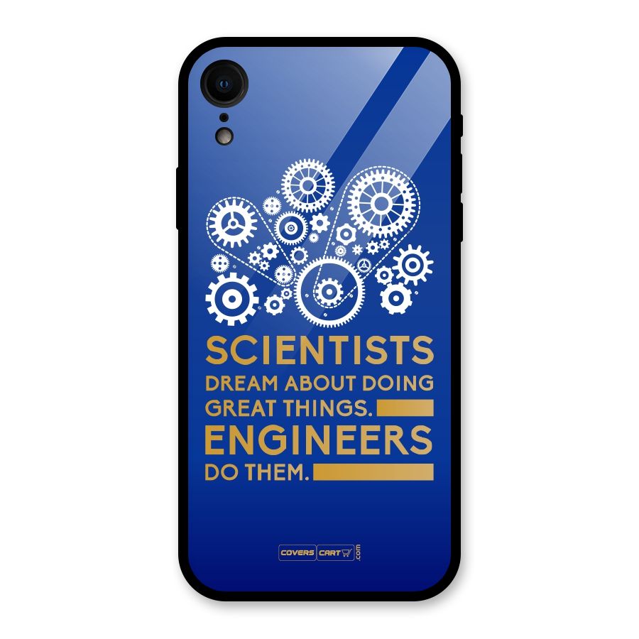 Engineer Glass Back Case for iPhone XR