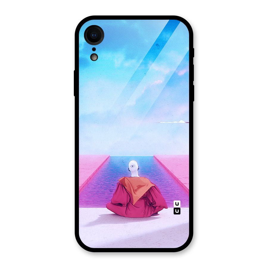Eye Art Glass Back Case for iPhone XR