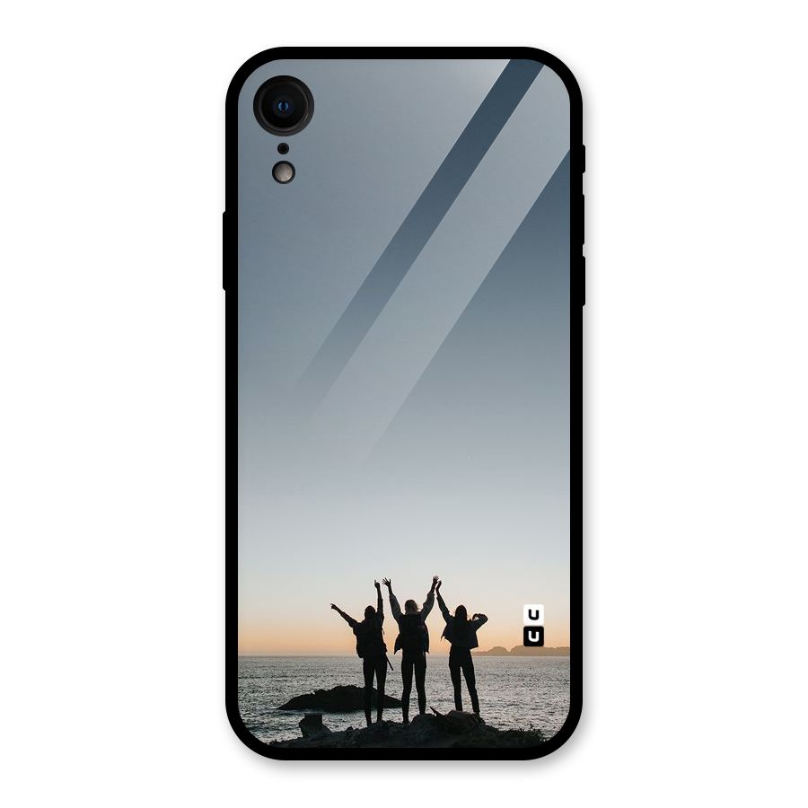 Friendship Glass Back Case for iPhone XR
