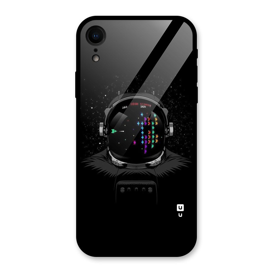 Gamer Head Glass Back Case for iPhone XR
