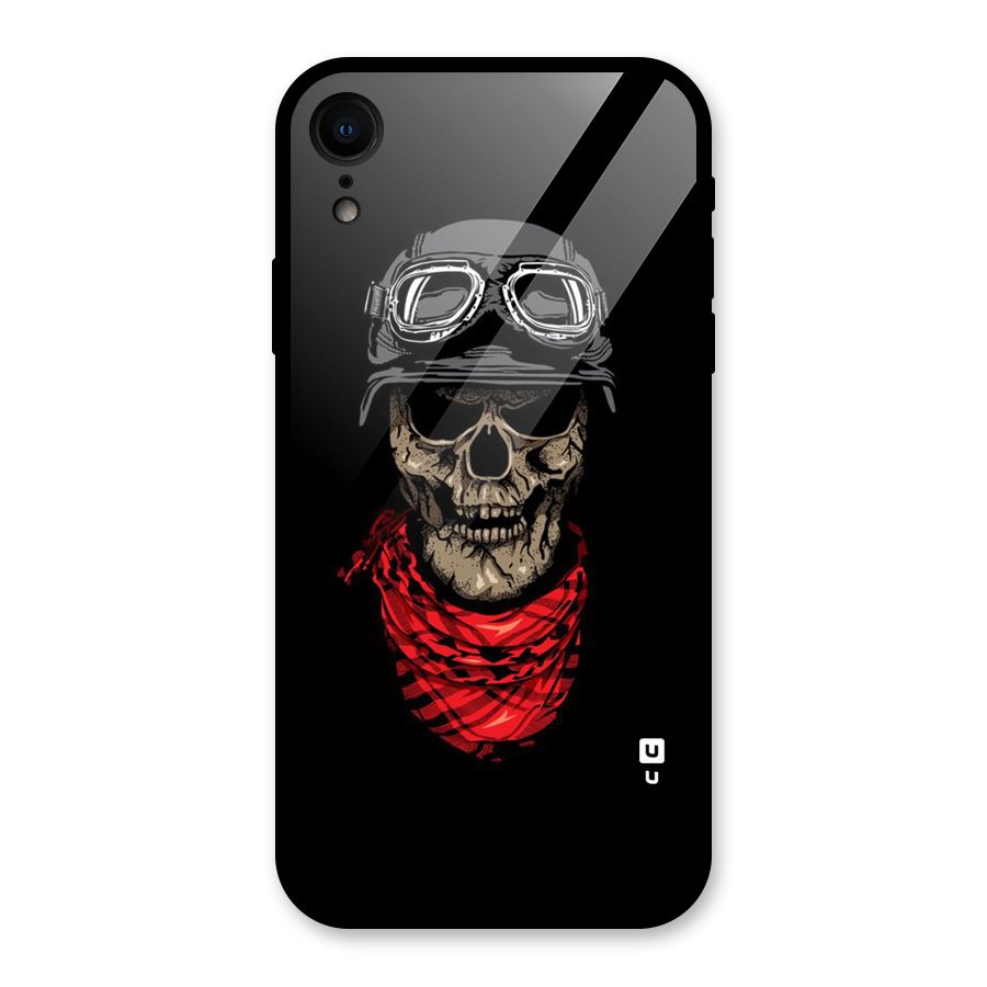 Ghost Swag Glass Back Case for iPhone XR