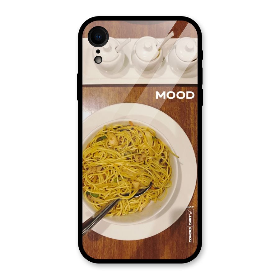 Hogging Mood Glass Back Case for iPhone XR
