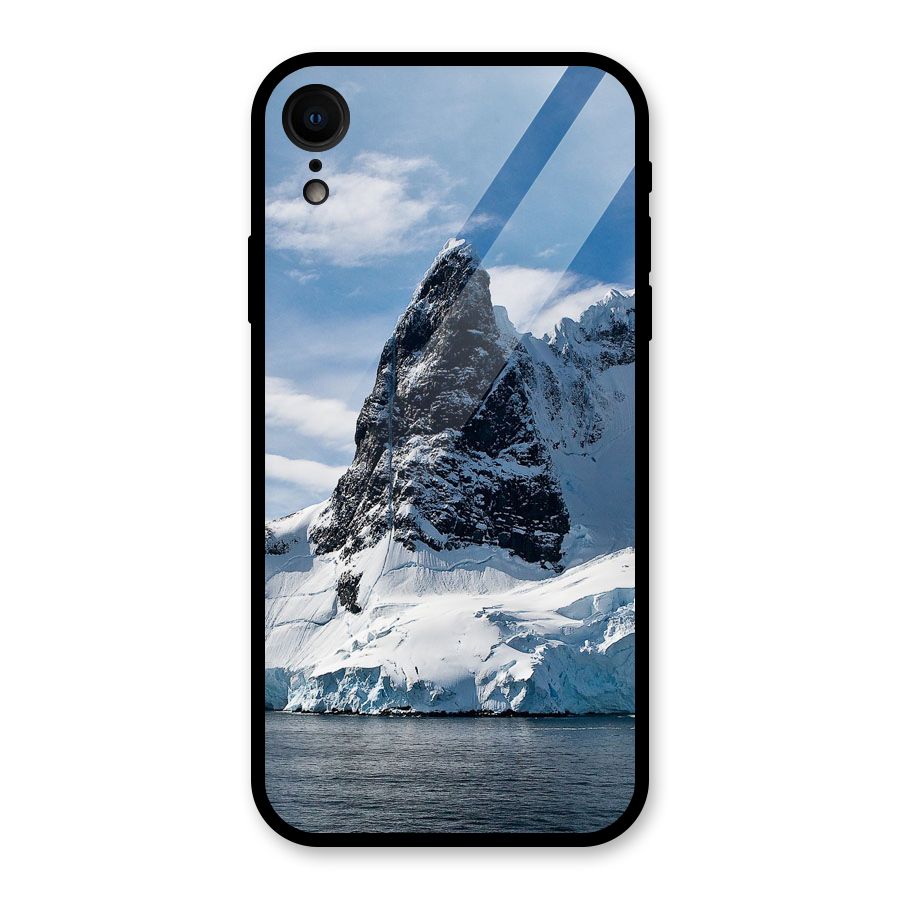 Ice Mountains Glass Back Case for iPhone XR