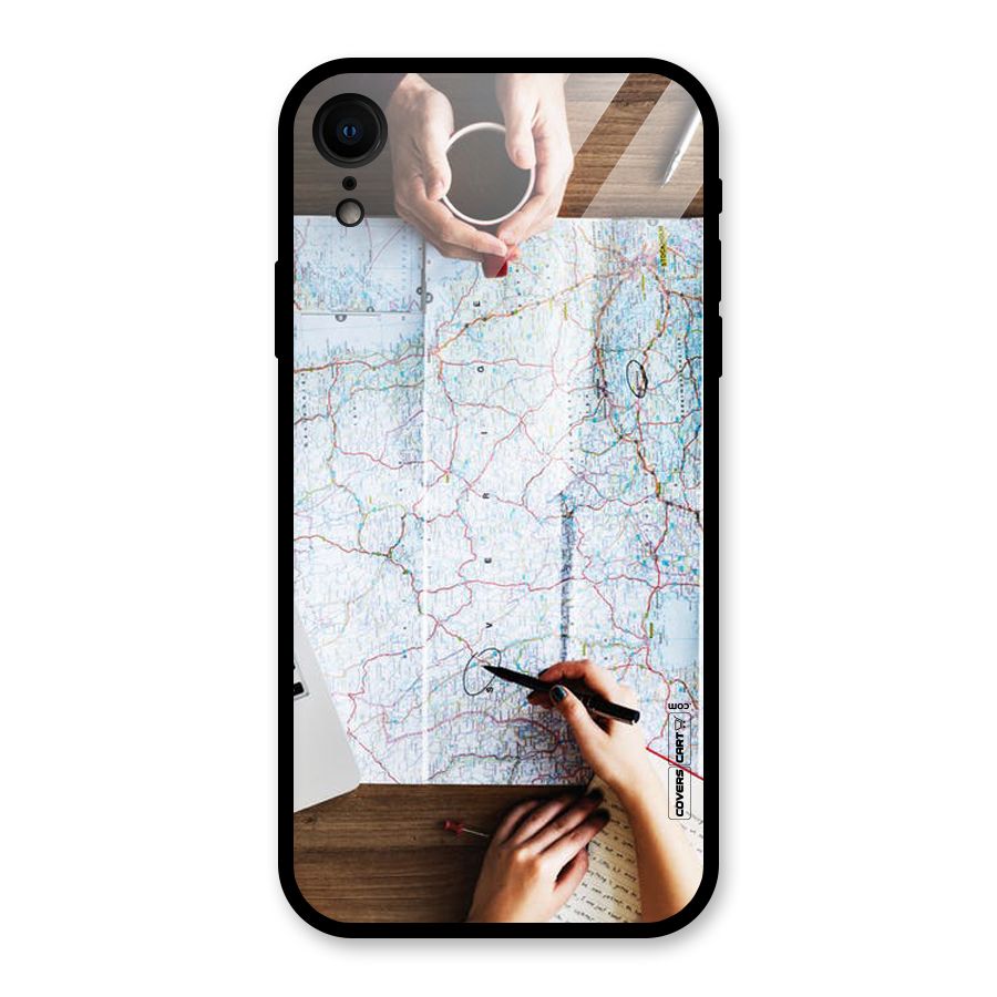 Just Travel Glass Back Case for iPhone XR