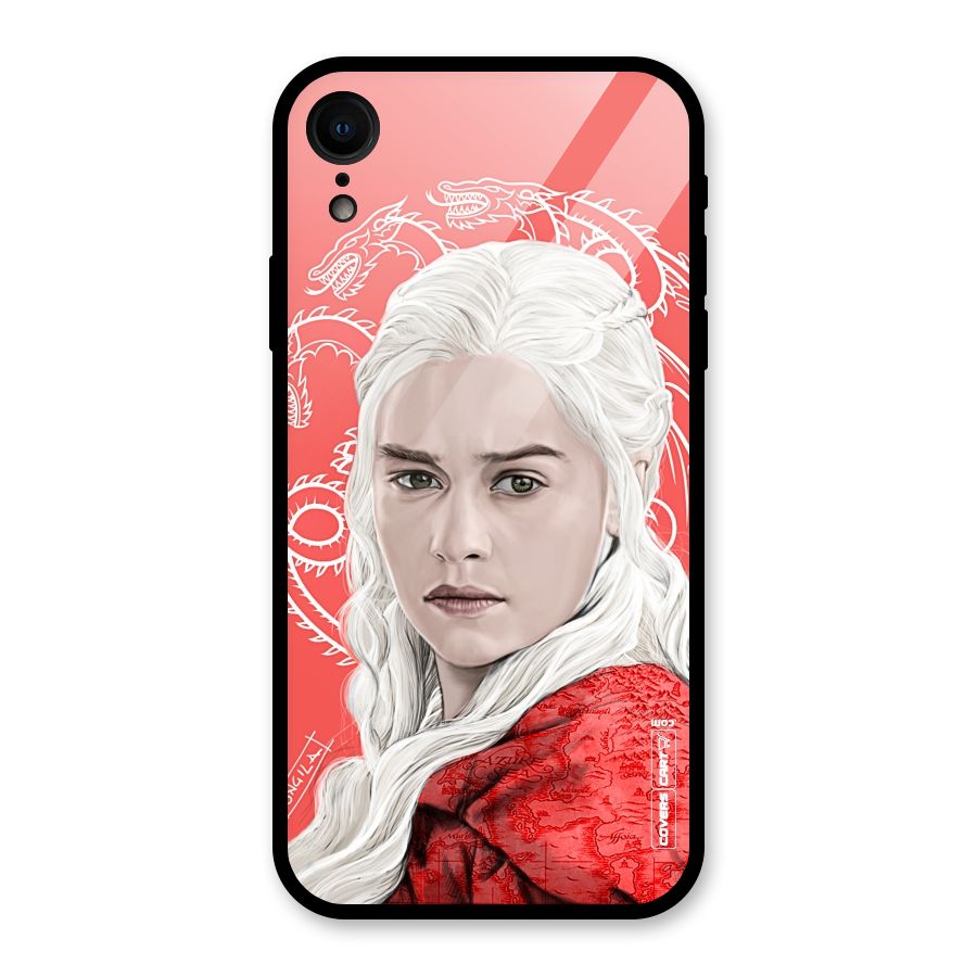 Khaleesi The Living Dragon Glass Back Case for iPhone XR