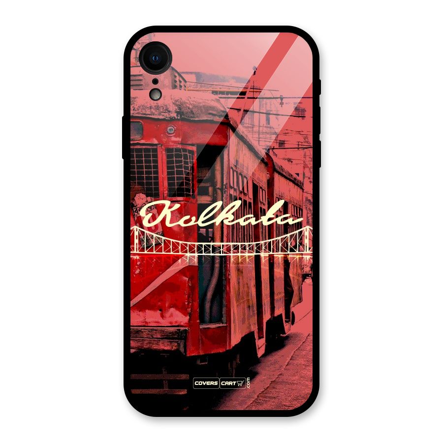 Kolkata Citystyle Glass Back Case for iPhone XR