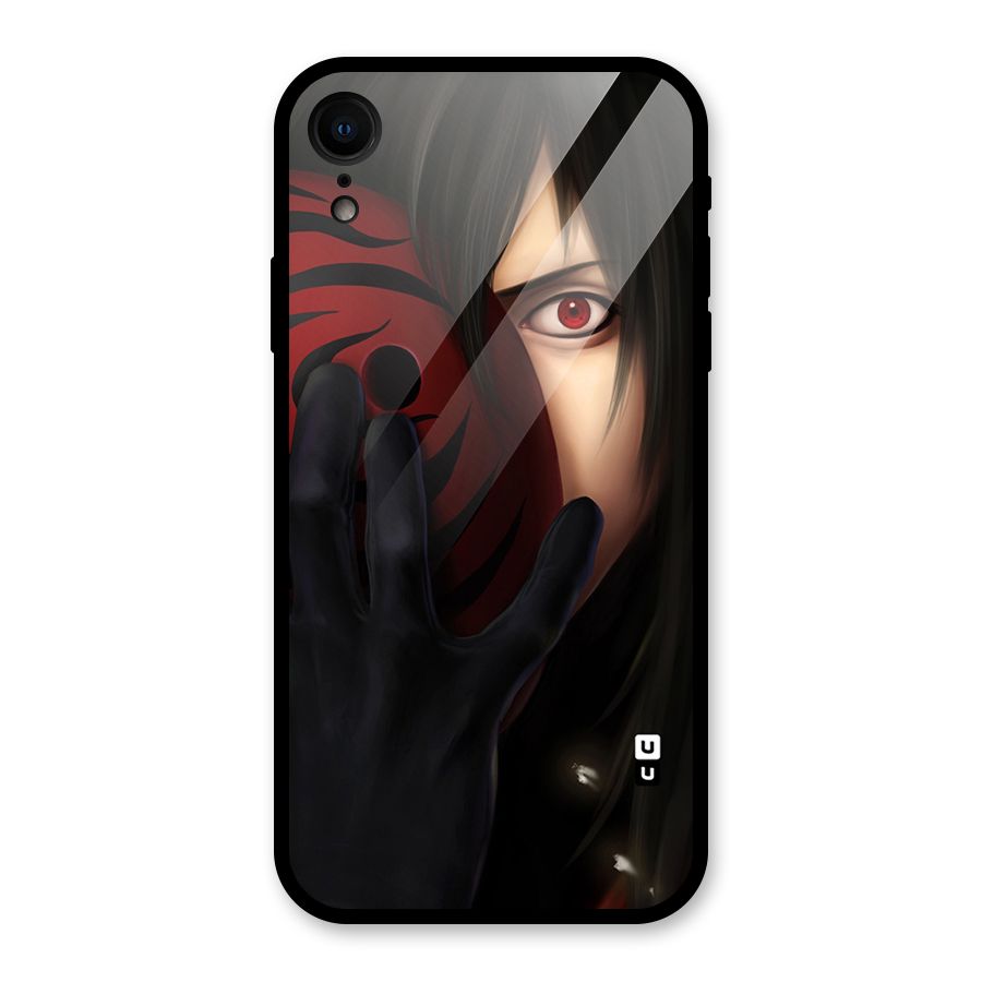 Madara Sharingan Glass Back Case for iPhone XR